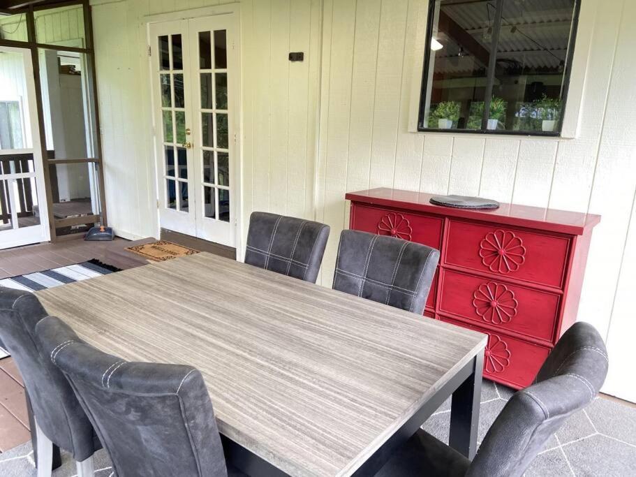 The Manono House - Peaceful, Private 3Bd 2Bath Home Near Hilo, With Ac! ケアアウ エクステリア 写真