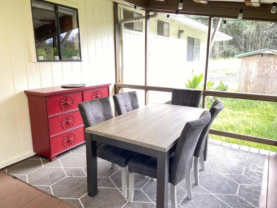 The Manono House - Peaceful, Private 3Bd 2Bath Home Near Hilo, With Ac! ケアアウ エクステリア 写真